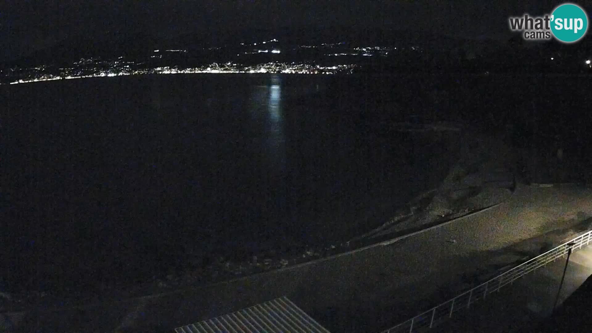 Rijeka web kamera plaža pri Bazenih Kantrida