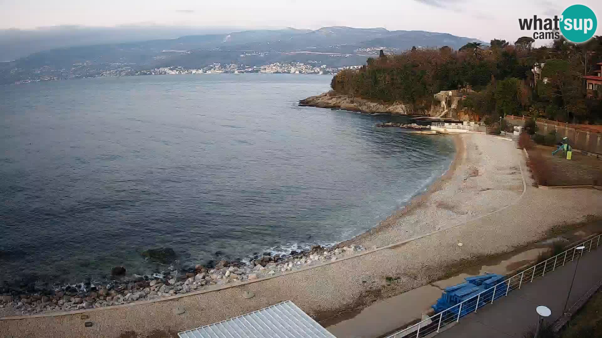 Rijeka Live webcam piscinas de playa Kantrida