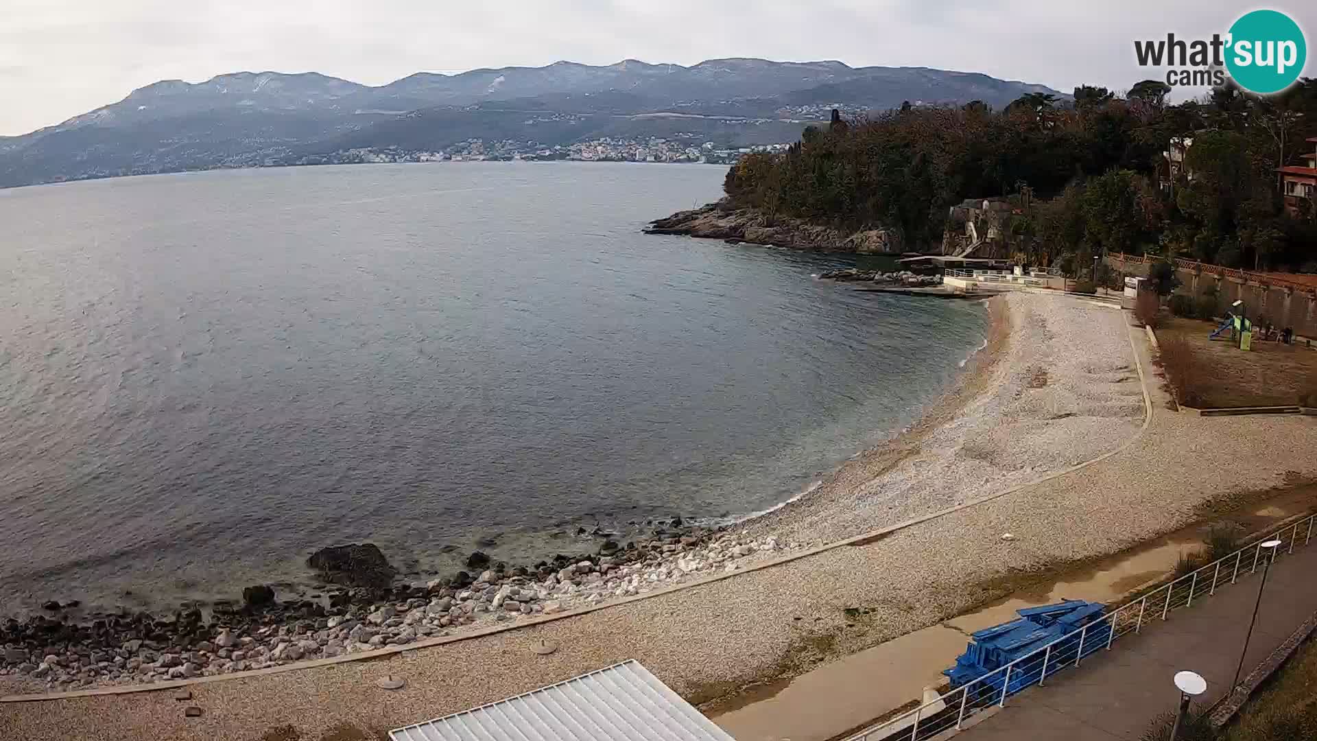 Rijeka Live webcam piscinas de playa Kantrida