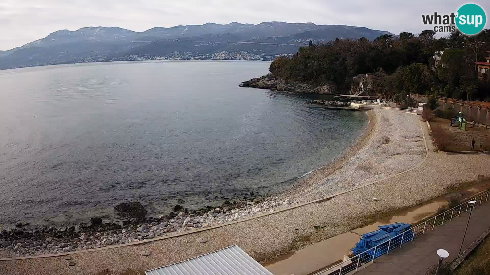 Rijeka Live webcam piscinas de playa Kantrida