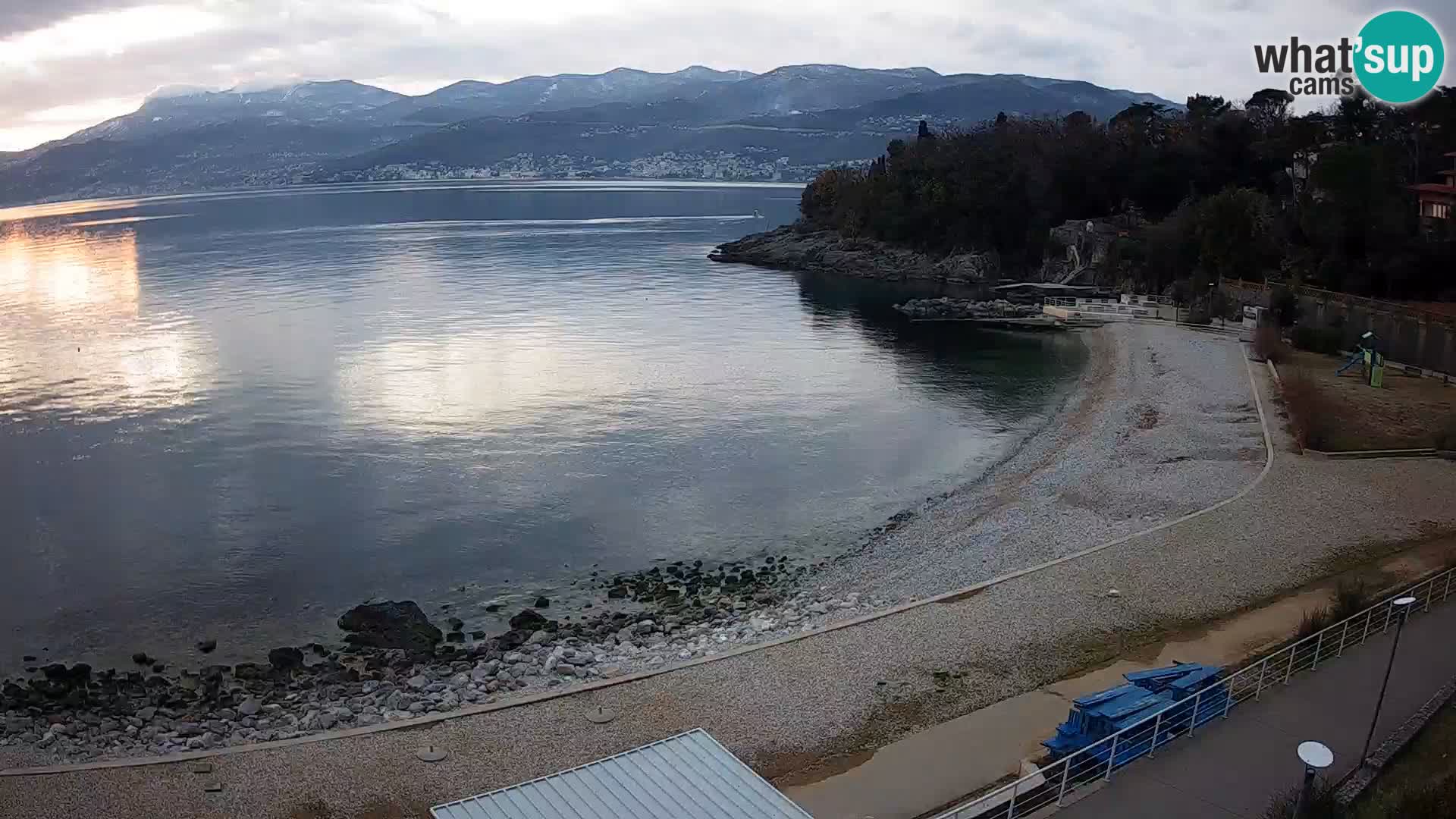 Rijeka Live webcam piscinas de playa Kantrida