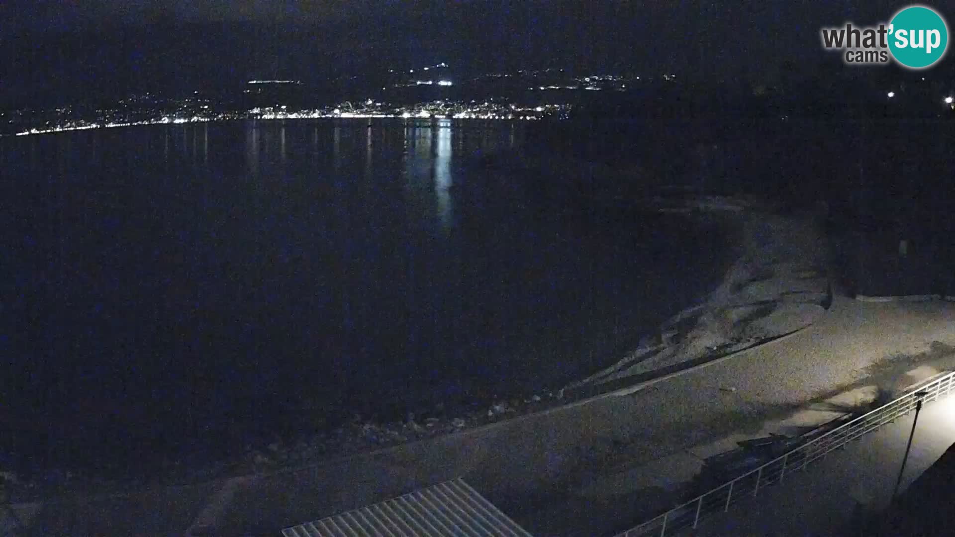 Rijeka web kamera plaža pri Bazenih Kantrida