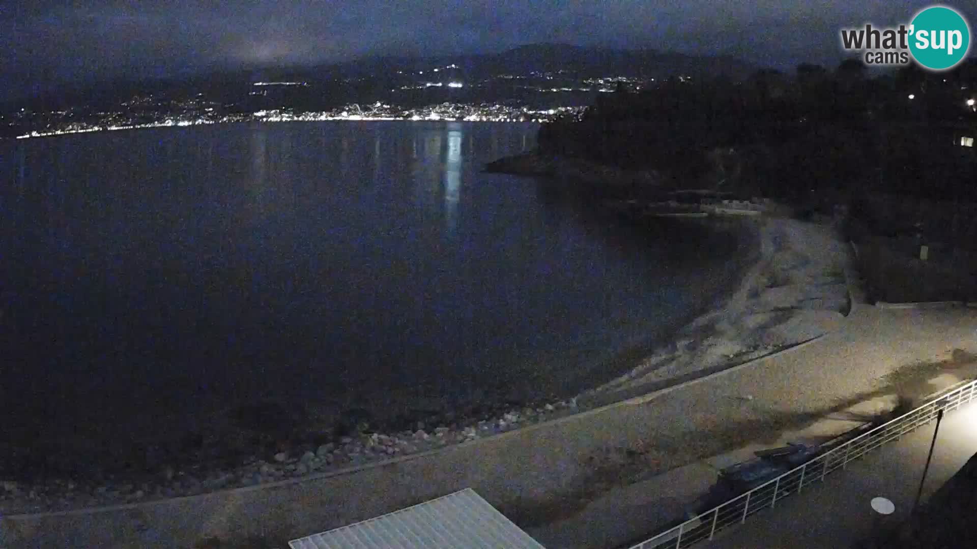 Reka Spletna kamera  plaža pri Bazenih Kantrida