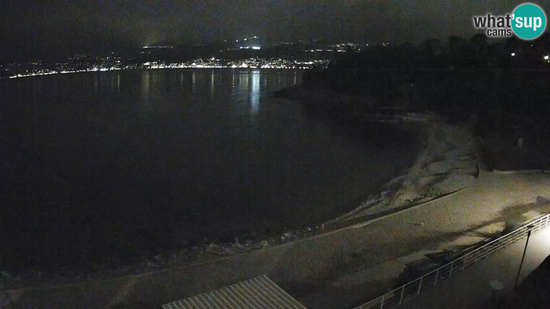 Rijeka web kamera plaža pri Bazenih Kantrida