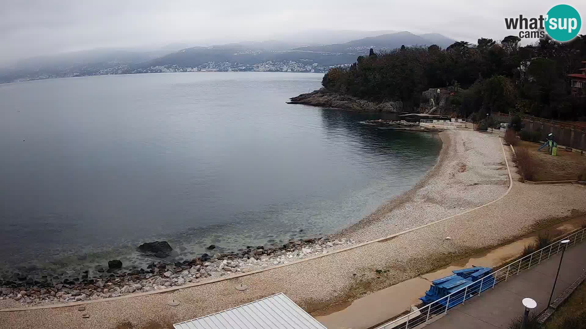 Rijeka Live webcam piscinas de playa Kantrida