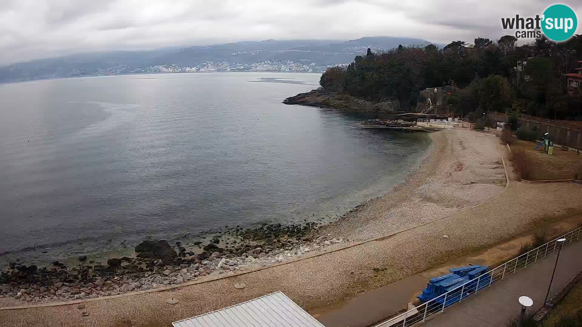 Rijeka Live webcam piscinas de playa Kantrida