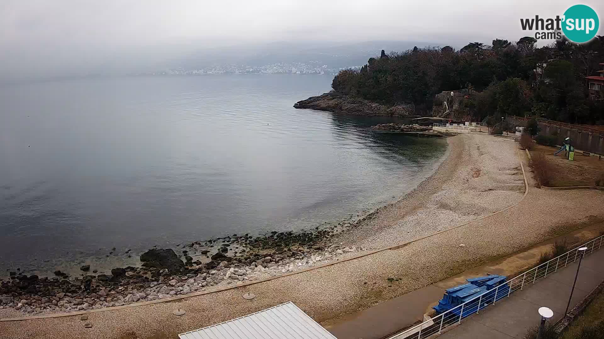 Rijeka Live webcam piscinas de playa Kantrida