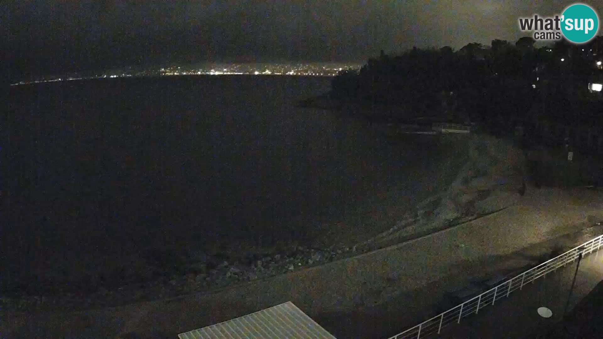 Rijeka web kamera plaža pri Bazenih Kantrida