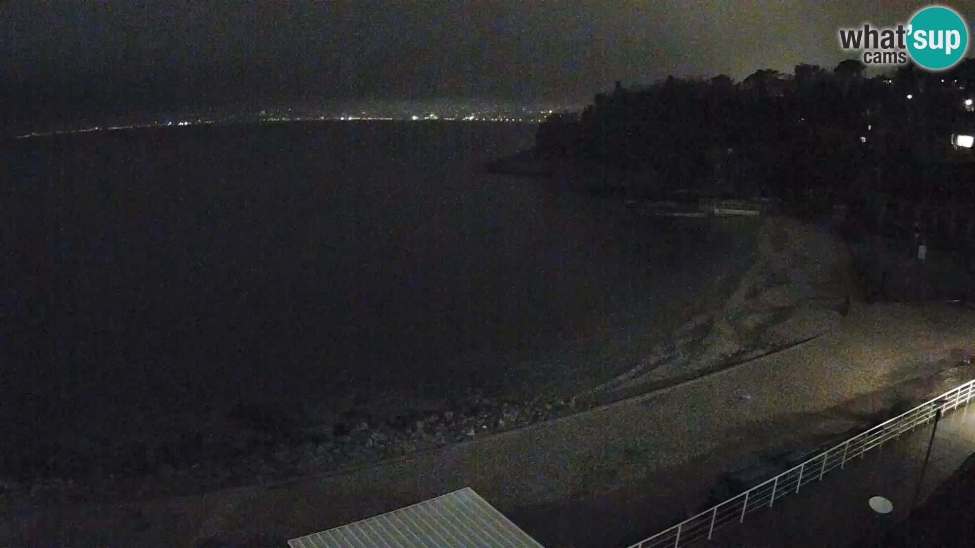 Rijeka web kamera plaža pri Bazenih Kantrida