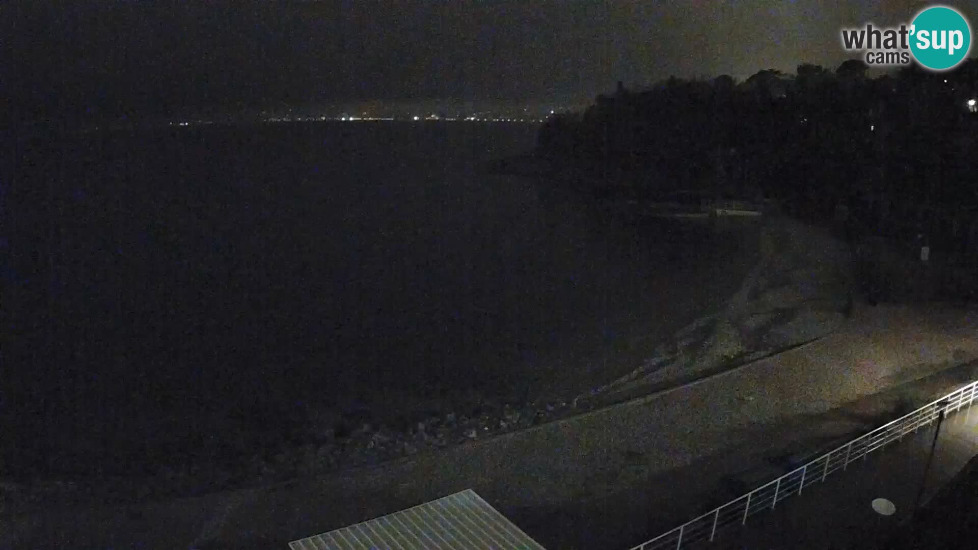 Rijeka web kamera plaža pri Bazenih Kantrida