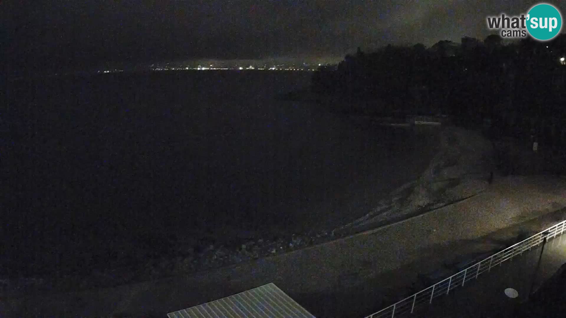 Rijeka web kamera plaža pri Bazenih Kantrida