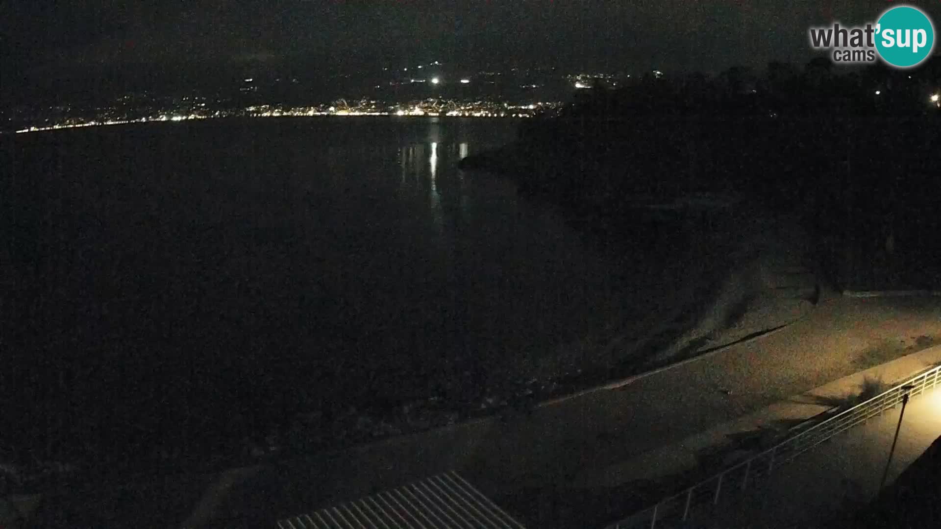 Rijeka web kamera plaža pri Bazenih Kantrida