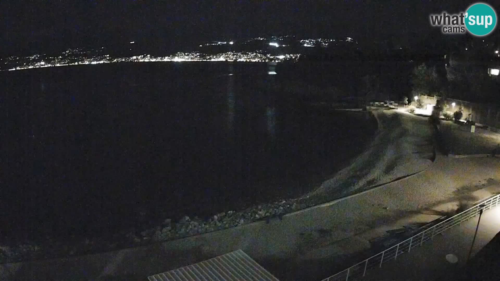 Rijeka web kamera plaža pri Bazenih Kantrida