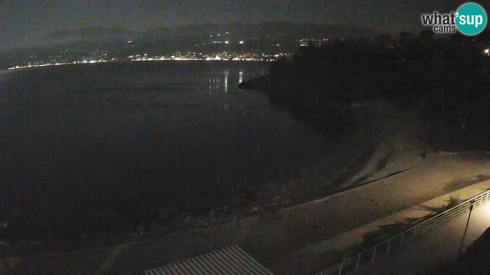 Reka Spletna kamera  plaža pri Bazenih Kantrida