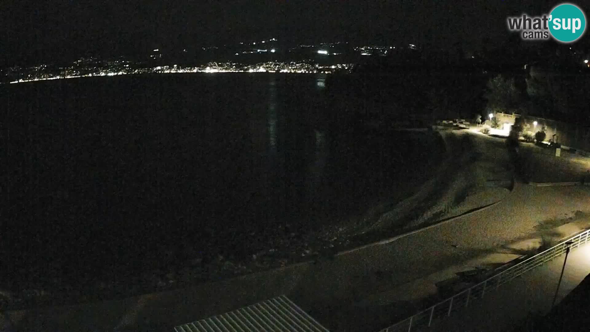 Rijeka web kamera plaža pri Bazenih Kantrida