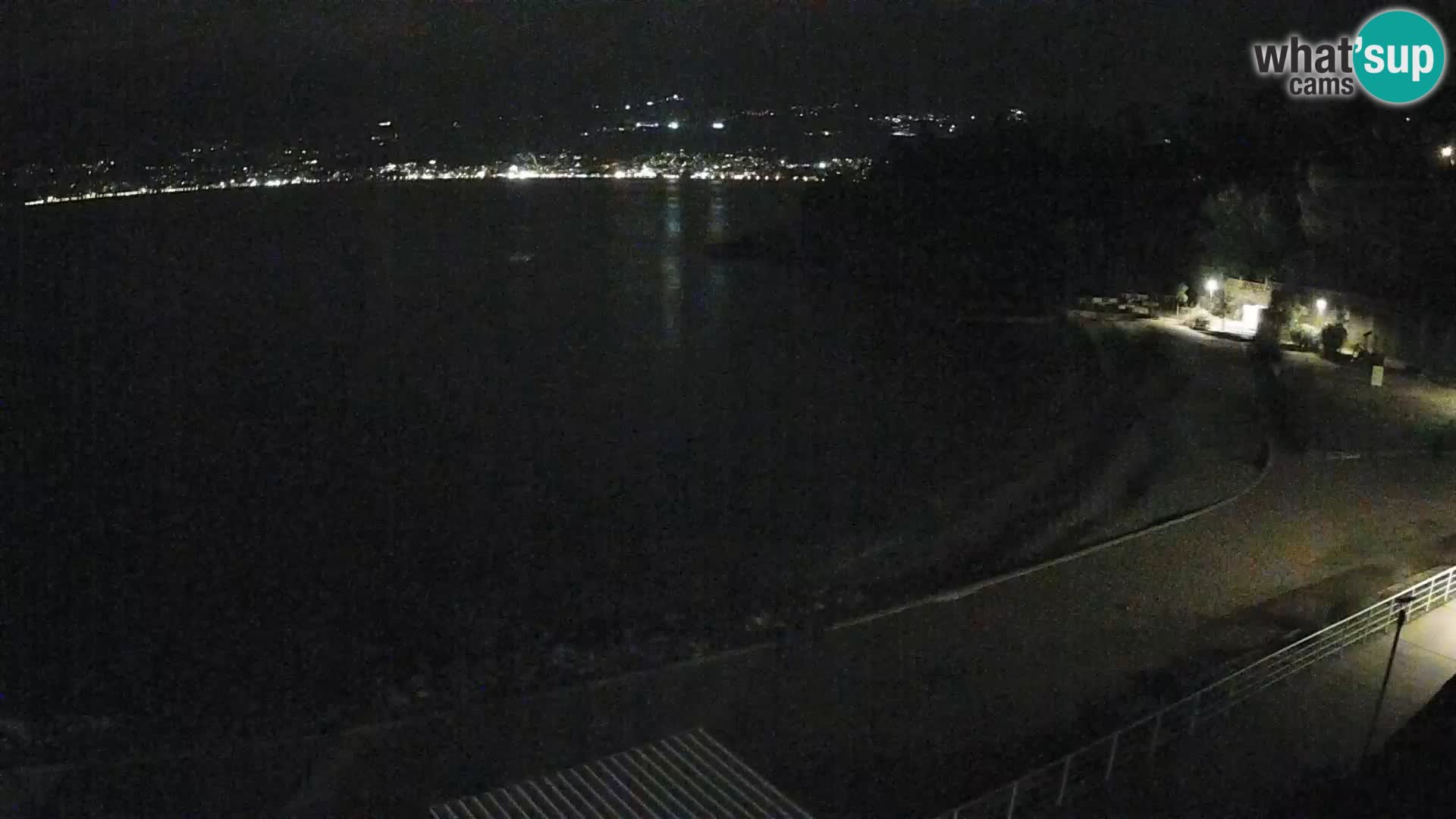 Rijeka web kamera plaža pri Bazenih Kantrida