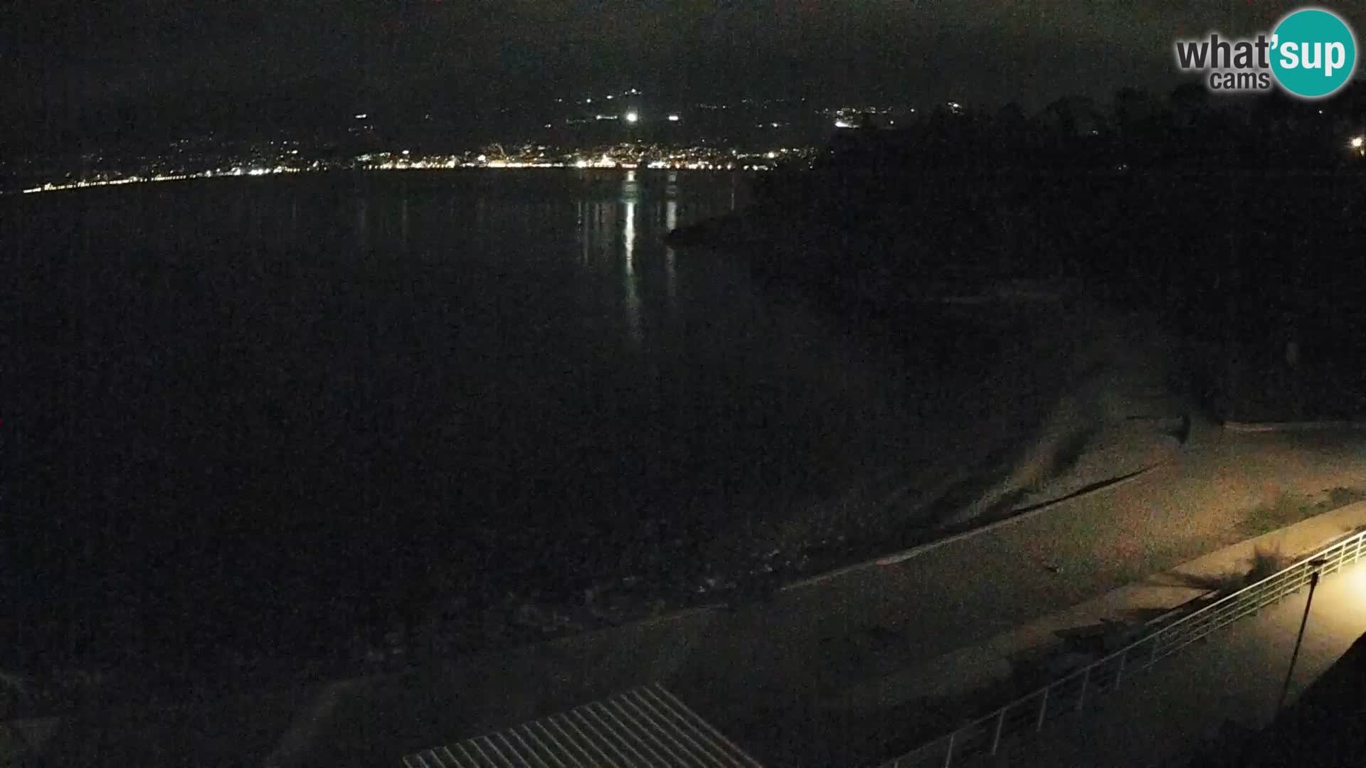 Rijeka web kamera plaža pri Bazenih Kantrida