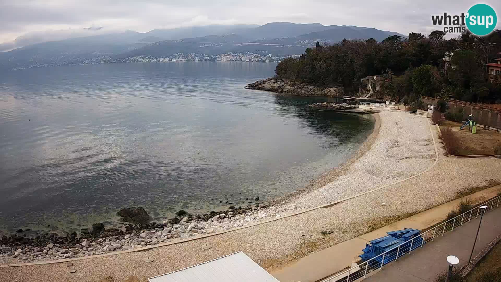 Rijeka Live webcam piscinas de playa Kantrida