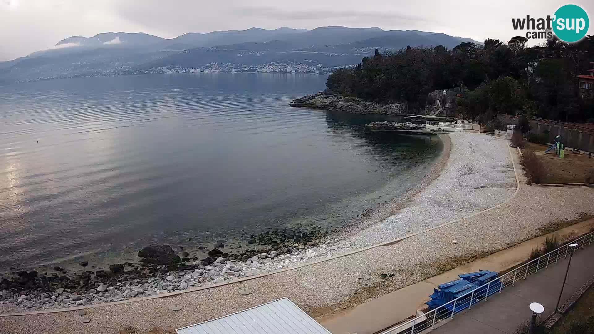 Rijeka Live webcam piscinas de playa Kantrida