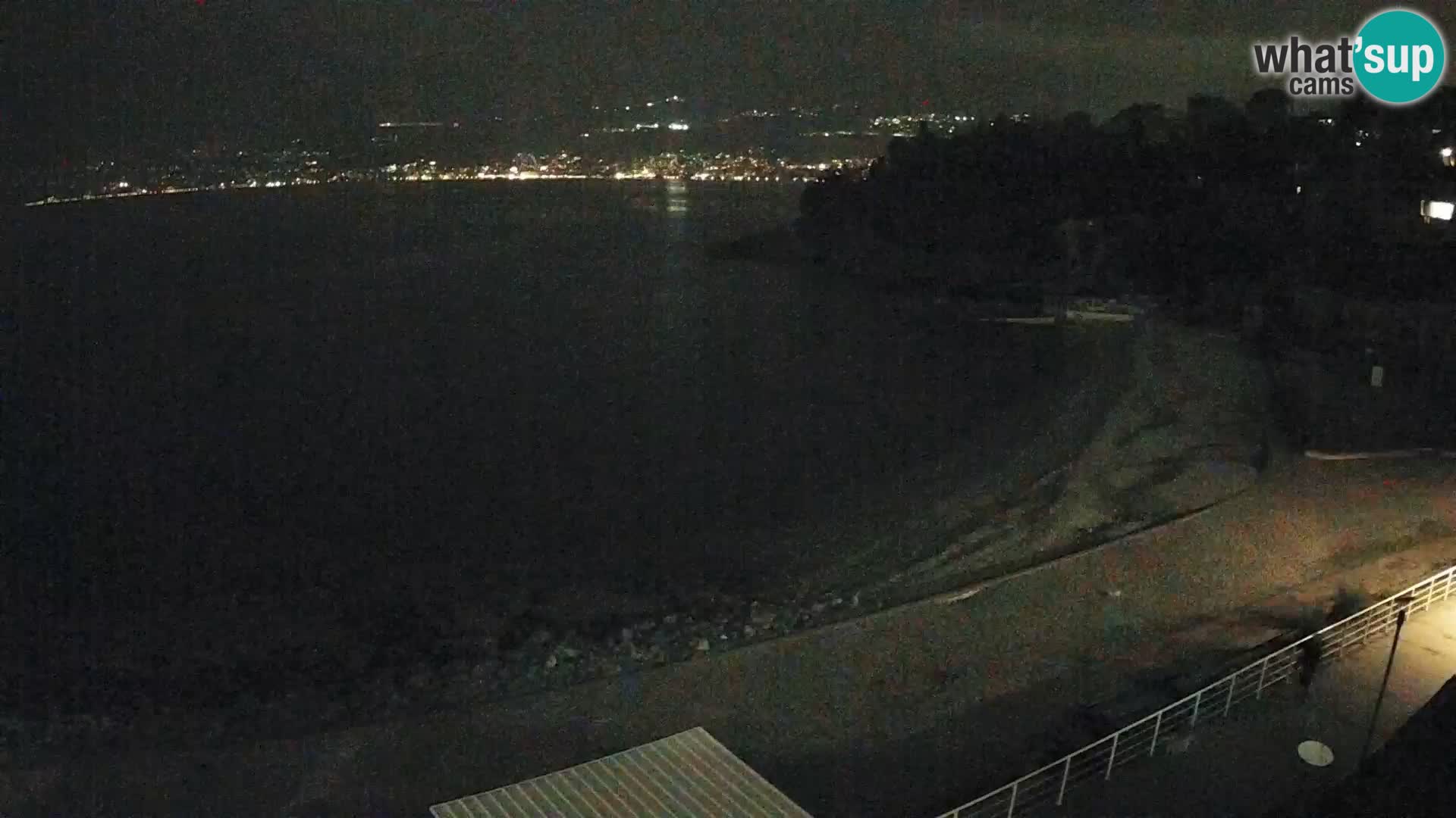 Rijeka web kamera plaža pri Bazenih Kantrida