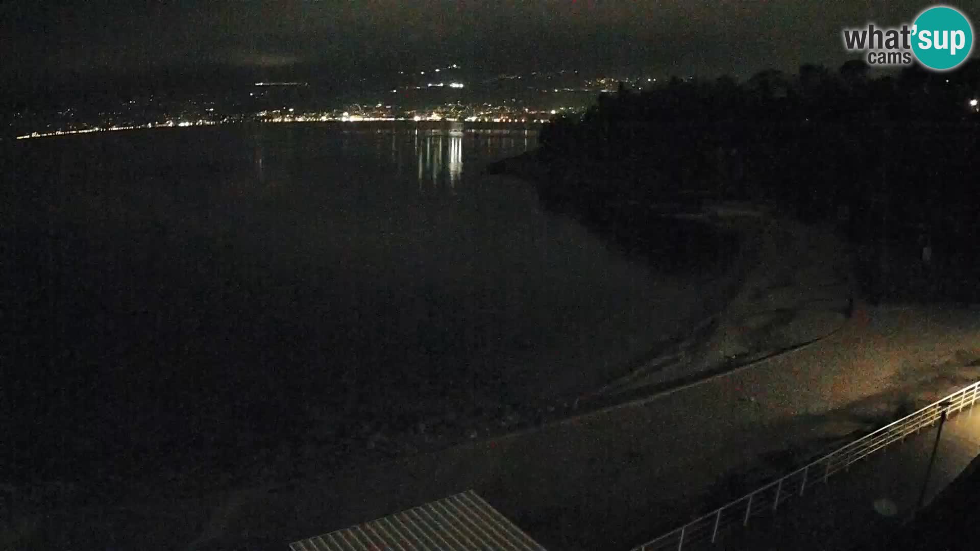 Reka Spletna kamera  plaža pri Bazenih Kantrida