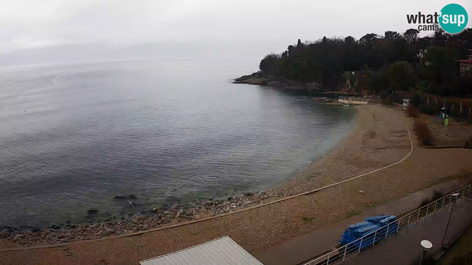Reka Spletna kamera plaža pri Bazenih Kantrida
