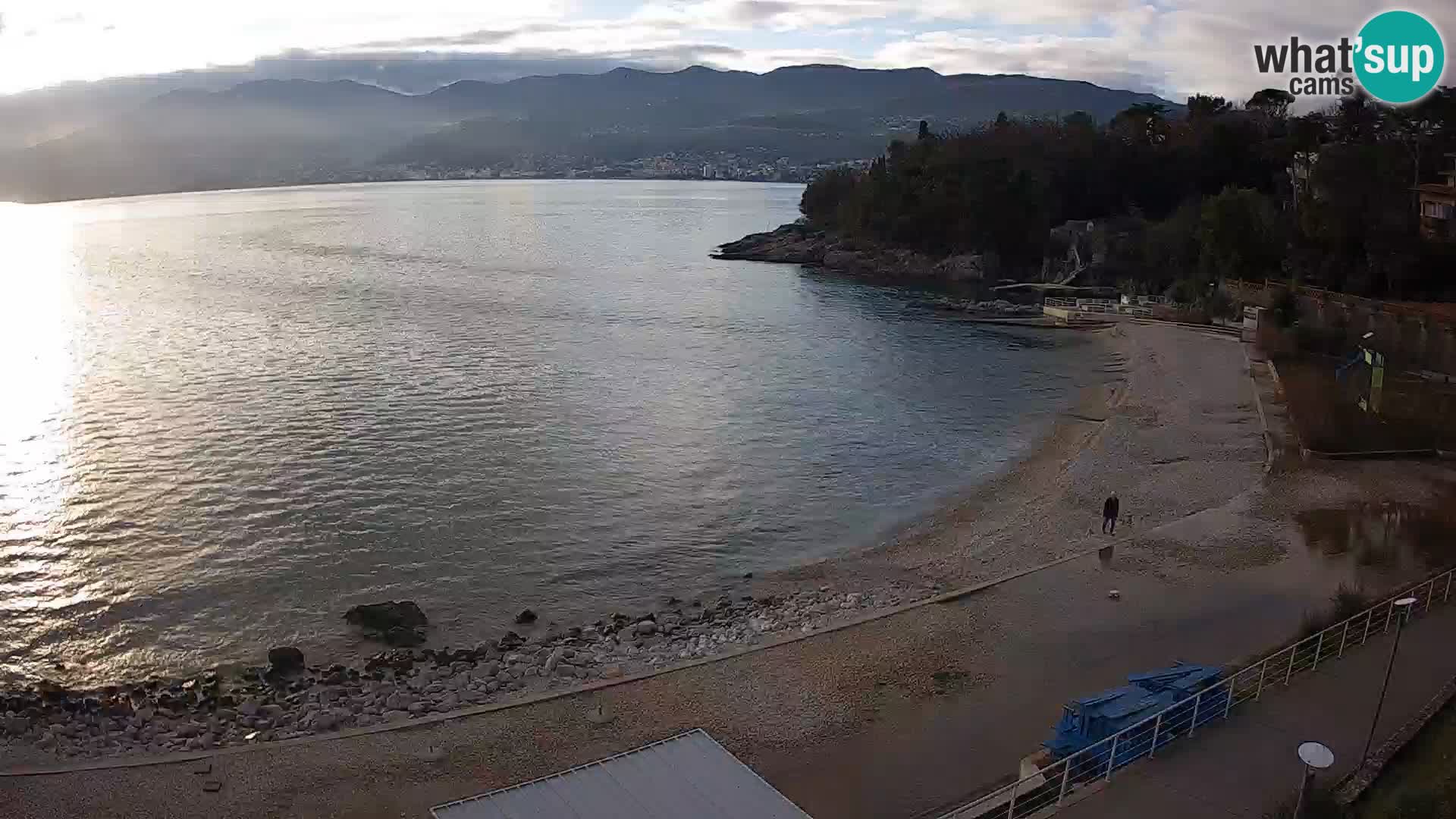 Rijeka Live webcam piscinas de playa Kantrida