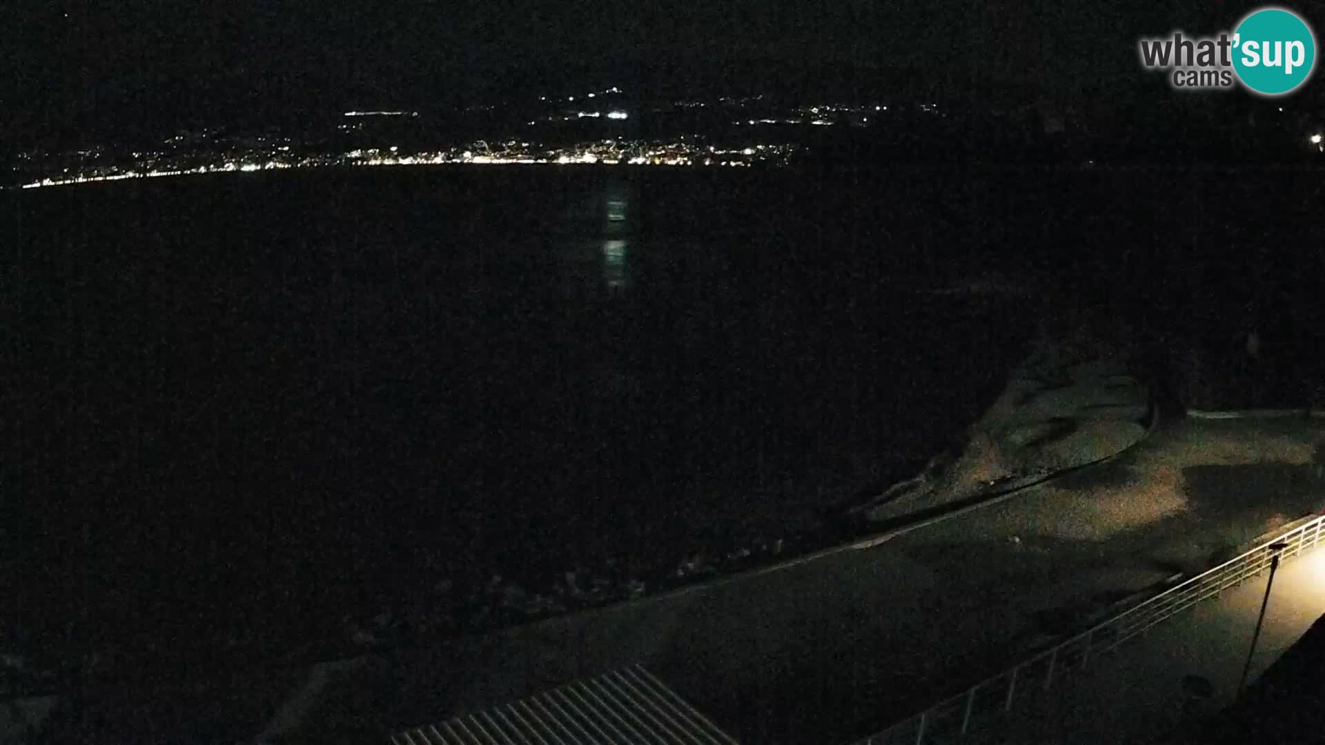 Rijeka web kamera plaža pri Bazenih Kantrida