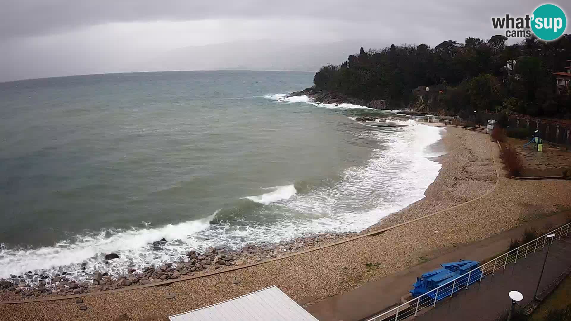 Rijeka Live webcam piscinas de playa Kantrida