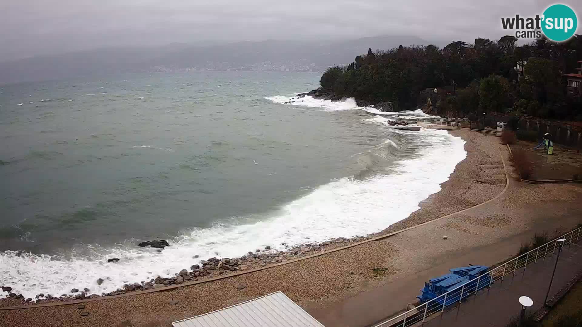 Rijeka Live webcam piscinas de playa Kantrida