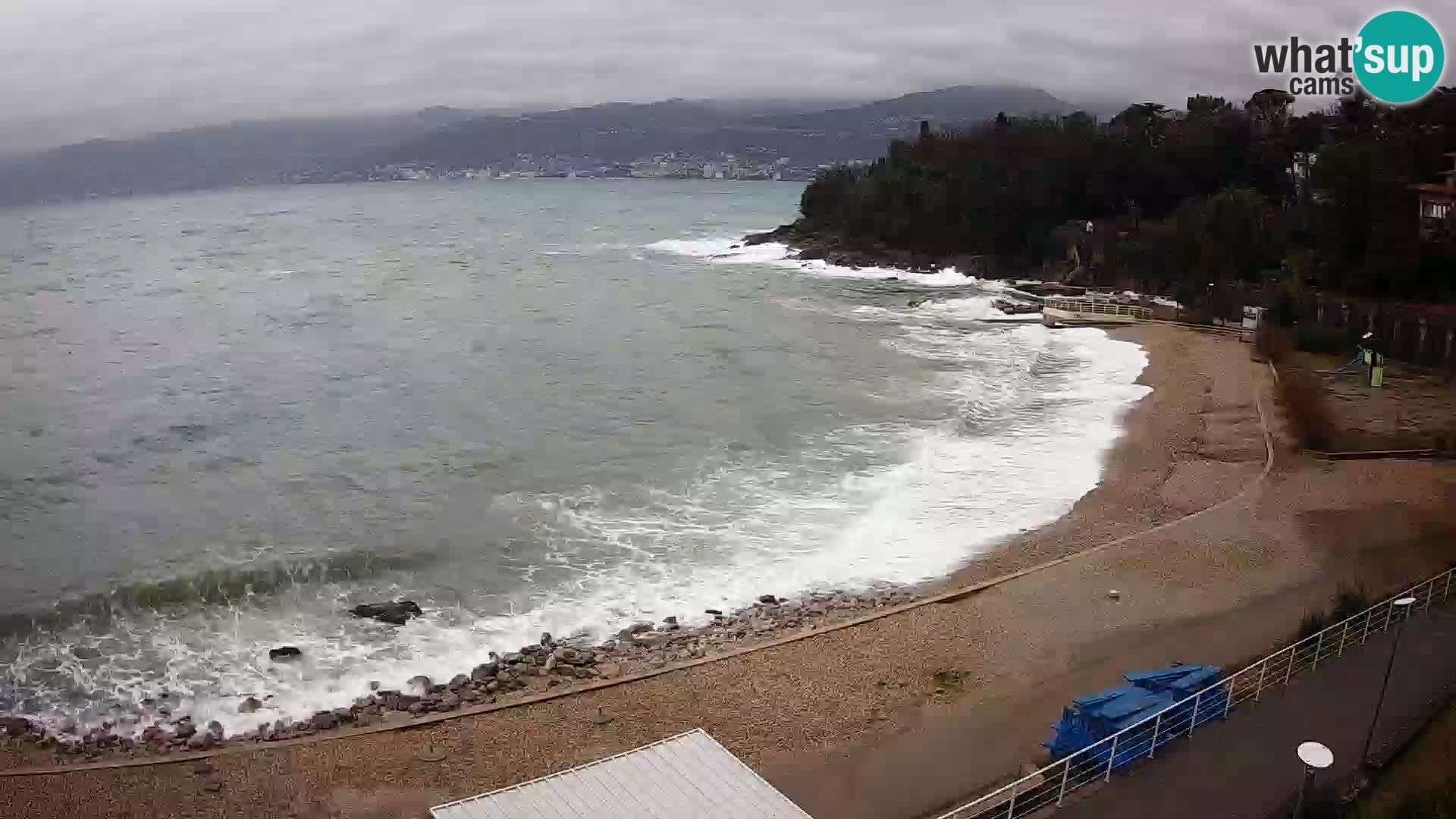 Rijeka Live webcam piscinas de playa Kantrida