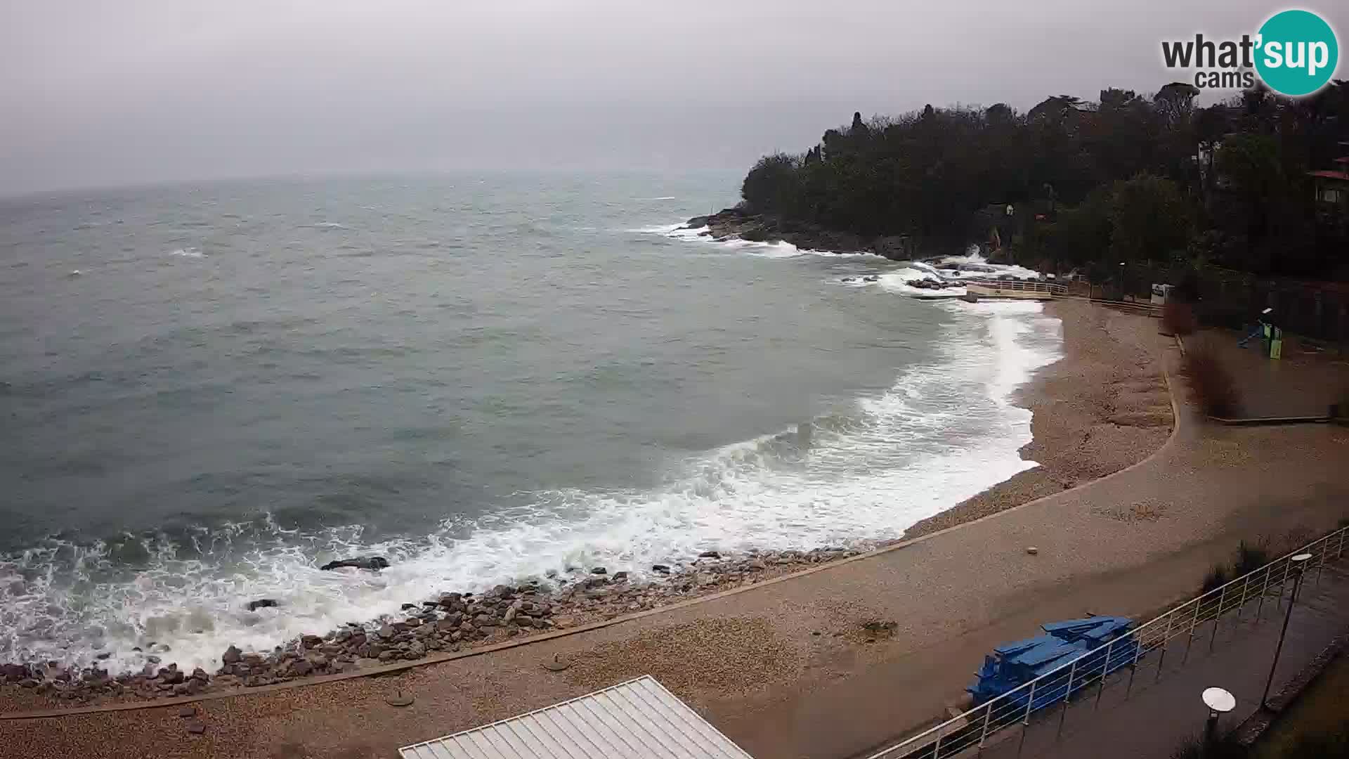 Rijeka Live webcam piscinas de playa Kantrida