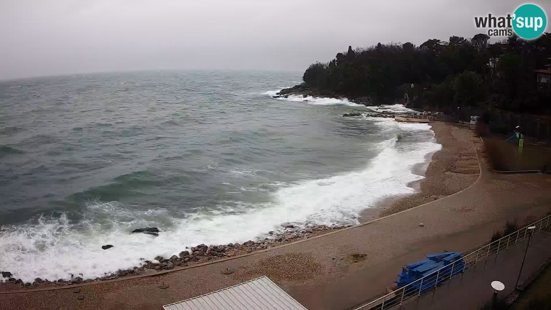 Rijeka Live webcam piscinas de playa Kantrida