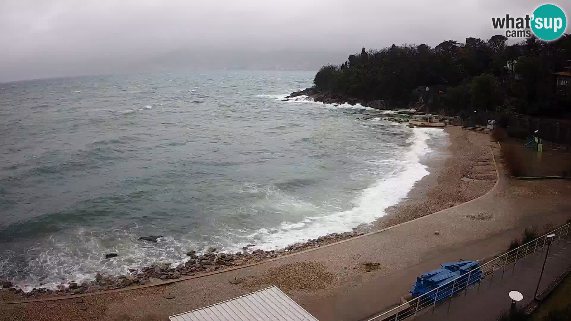 Rijeka Live webcam piscinas de playa Kantrida