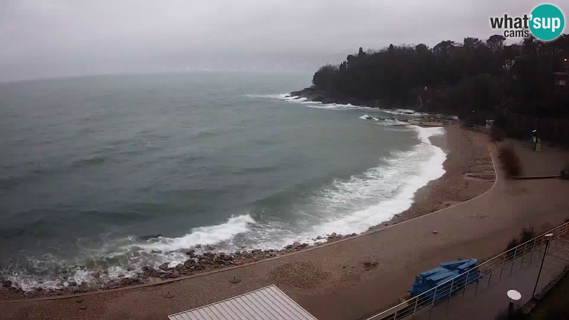 Rijeka Live webcam piscinas de playa Kantrida