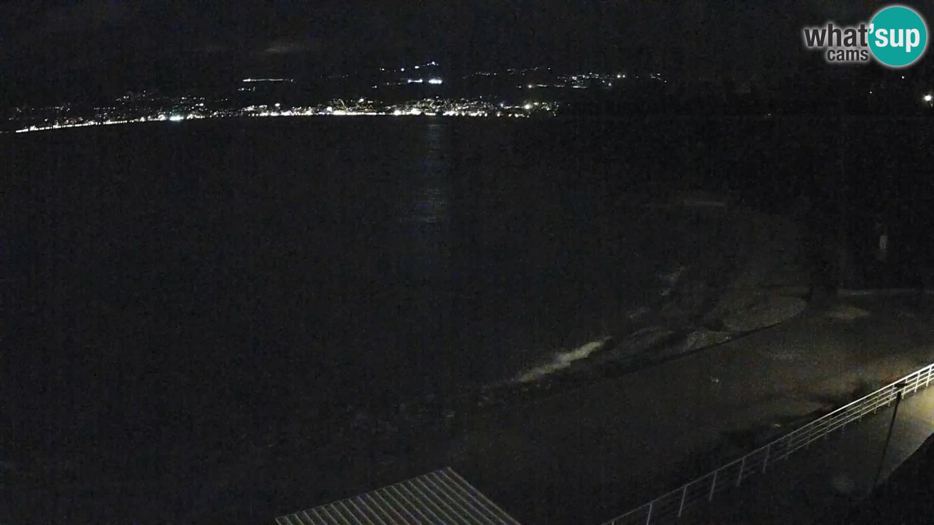 Reka Spletna kamera  plaža pri Bazenih Kantrida