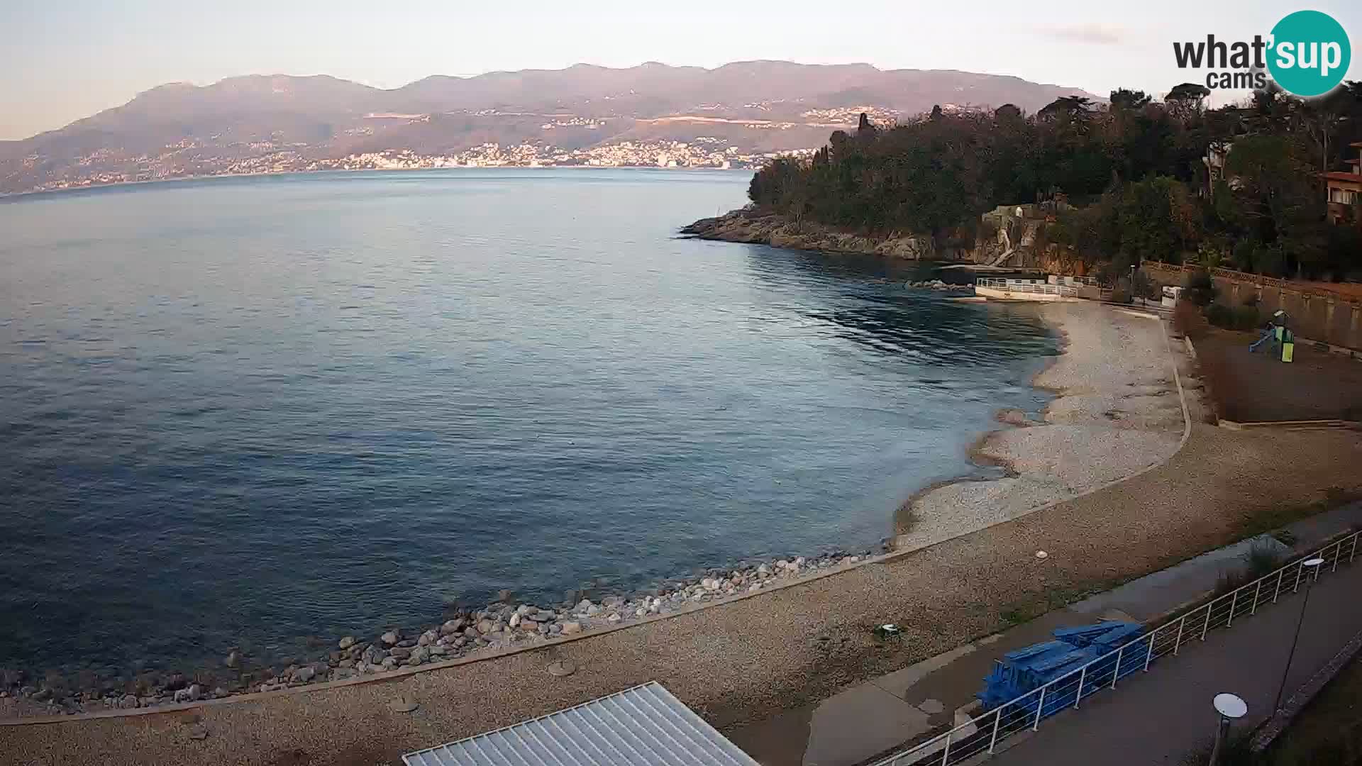 Rijeka Live webcam piscinas de playa Kantrida