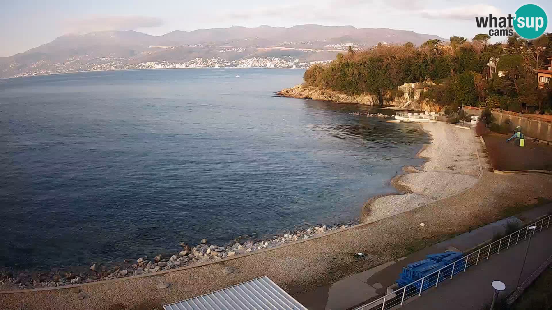 Reka Spletna kamera plaža pri Bazenih Kantrida