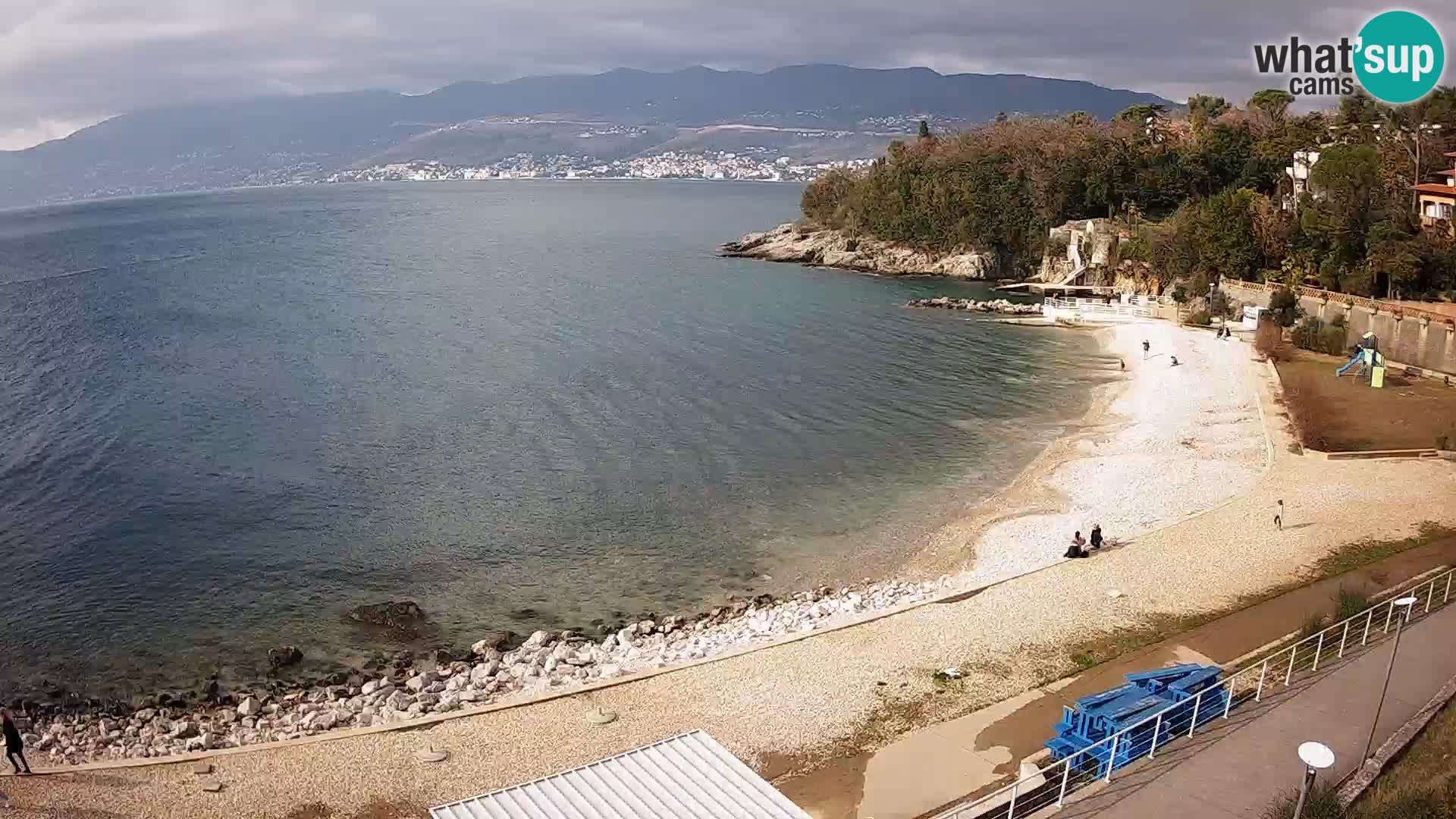 Rijeka Live webcam piscinas de playa Kantrida