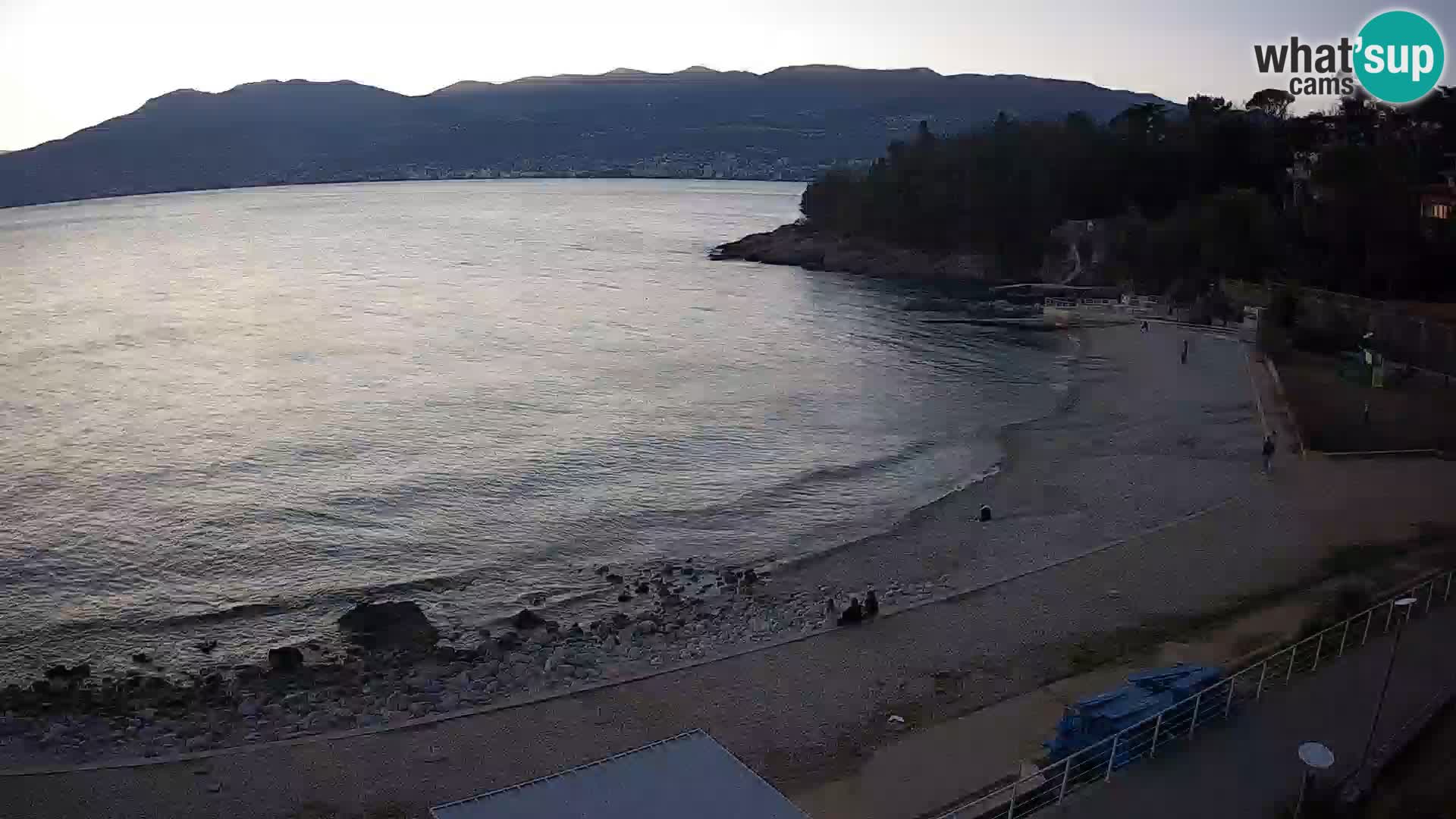 Rijeka Live webcam piscinas de playa Kantrida