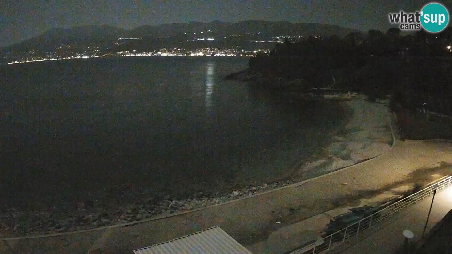 Rijeka web kamera plaža pri Bazenih Kantrida