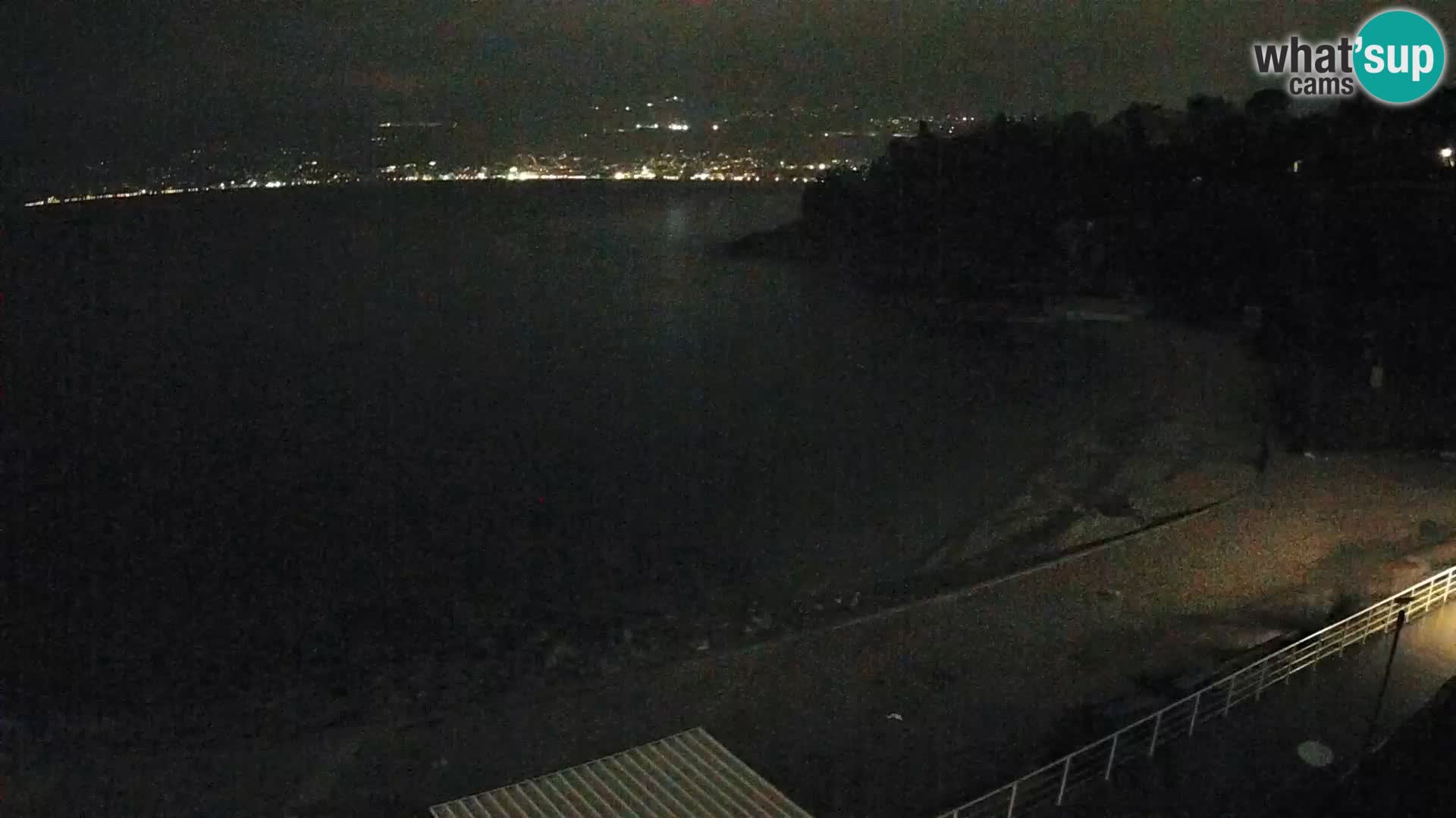 Rijeka web kamera plaža pri Bazenih Kantrida