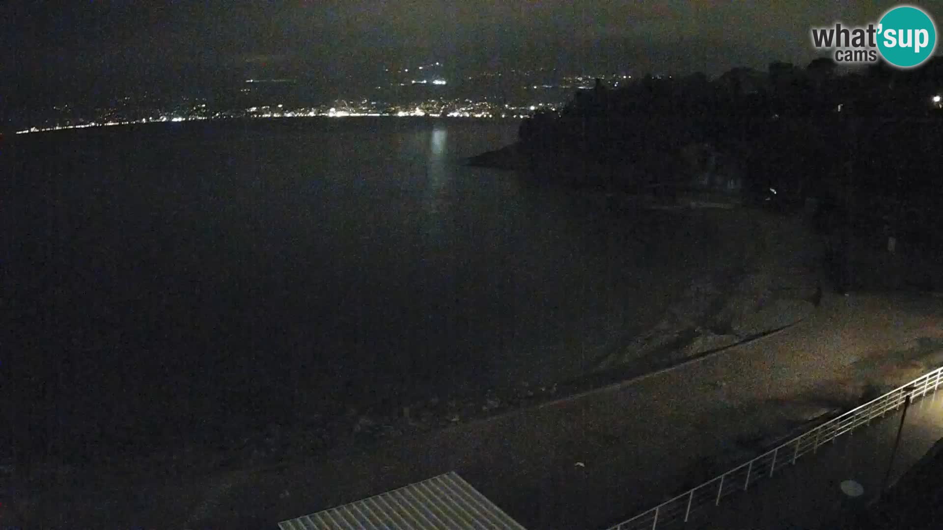 Rijeka web kamera plaža pri Bazenih Kantrida