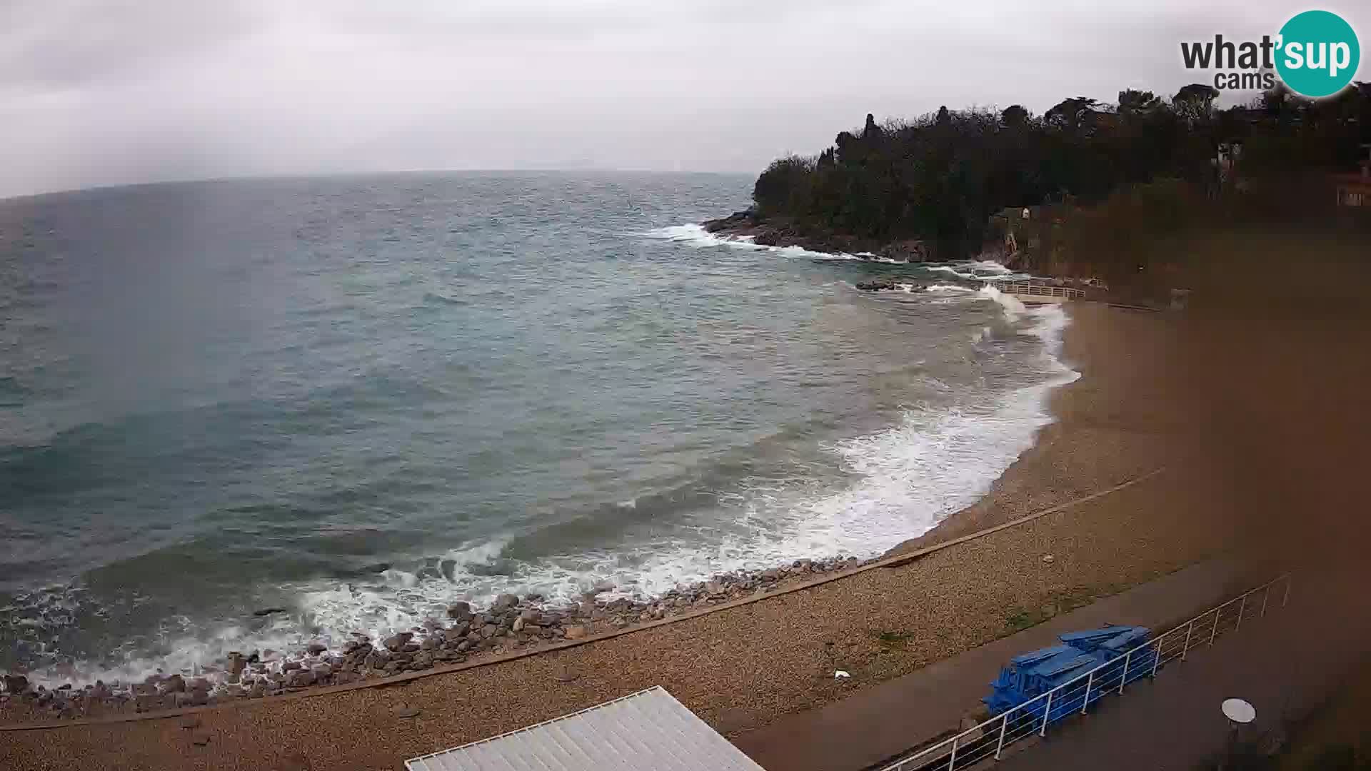 Reka Spletna kamera plaža pri Bazenih Kantrida