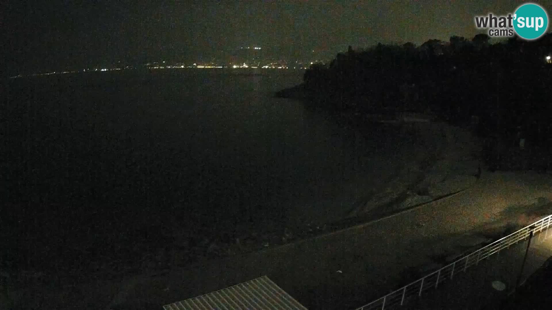 Reka Spletna kamera  plaža pri Bazenih Kantrida