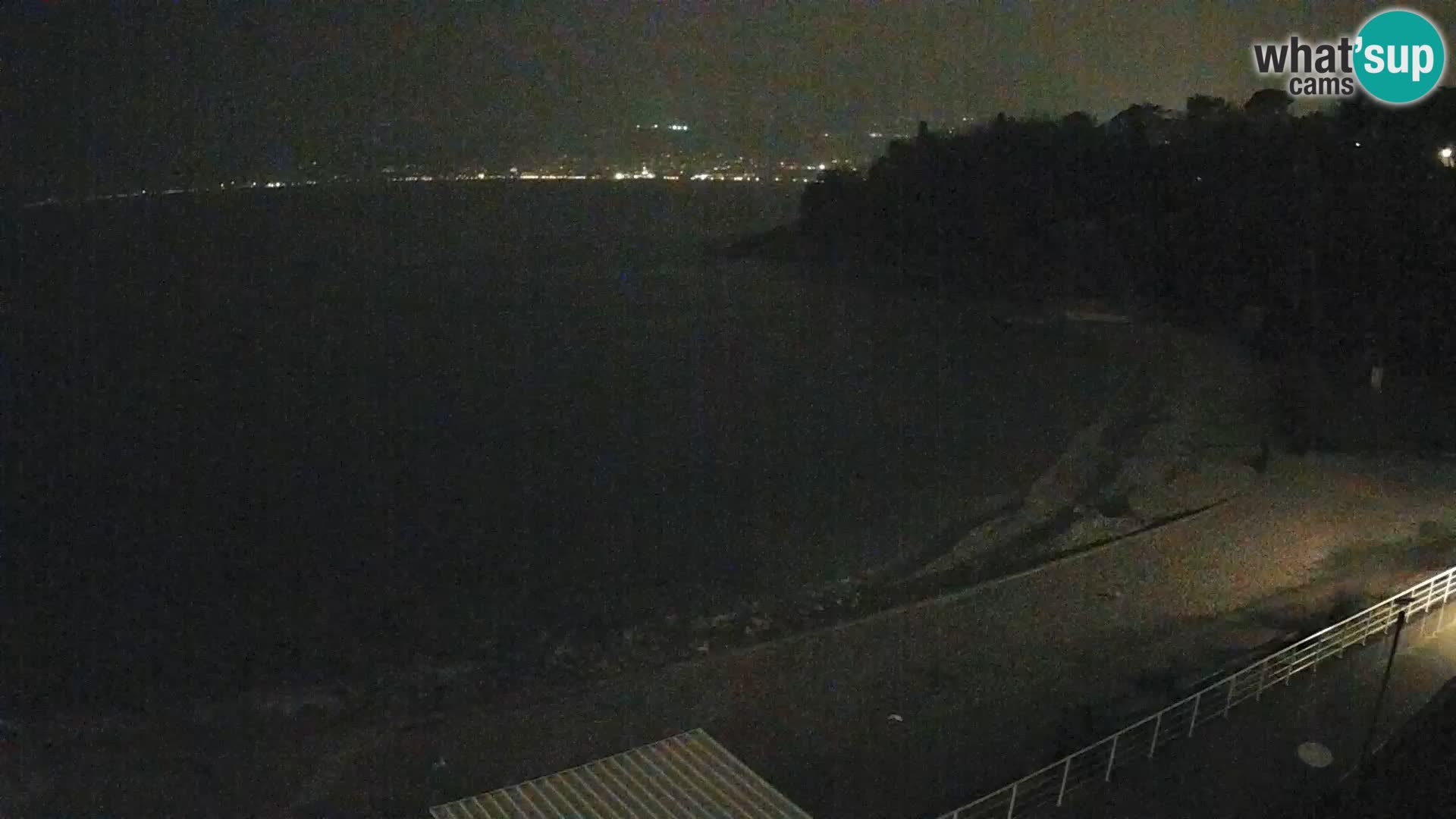 Reka Spletna kamera  plaža pri Bazenih Kantrida