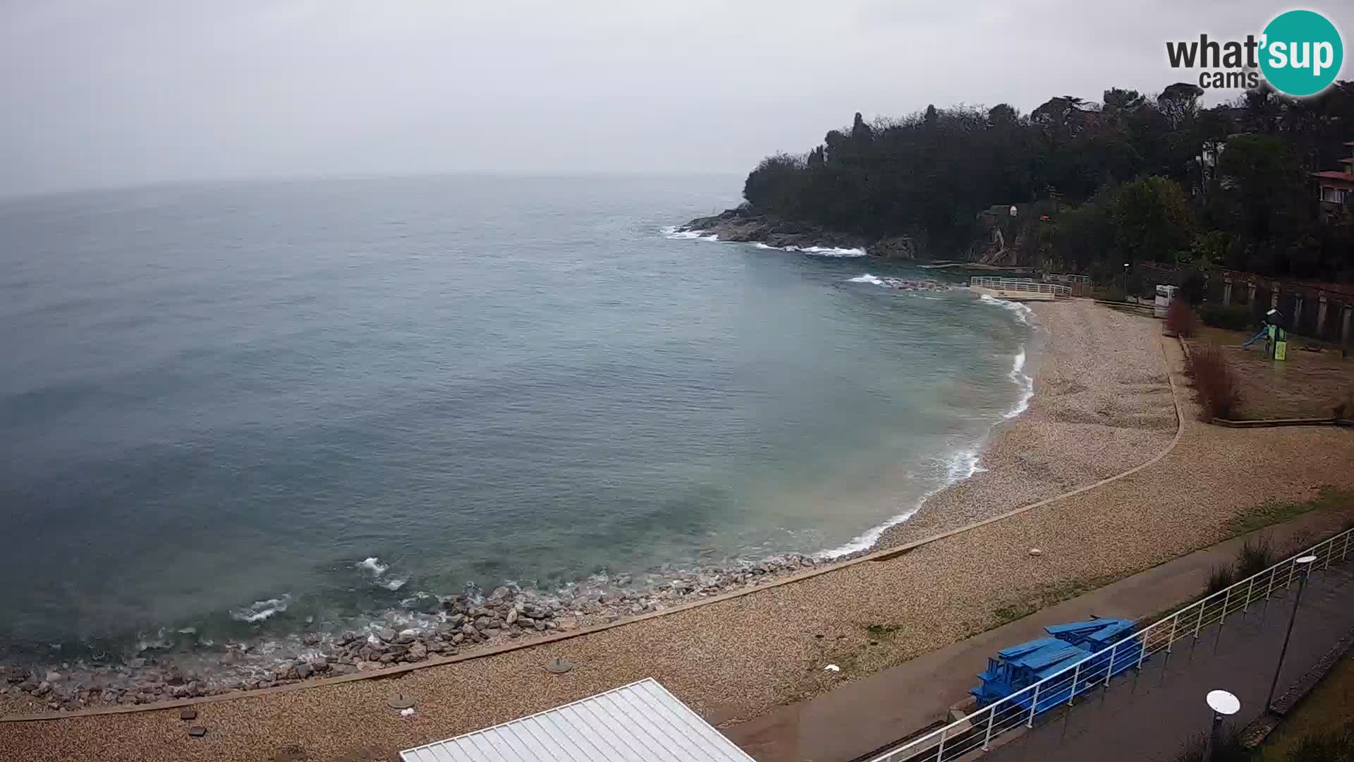 Rijeka Live webcam piscinas de playa Kantrida