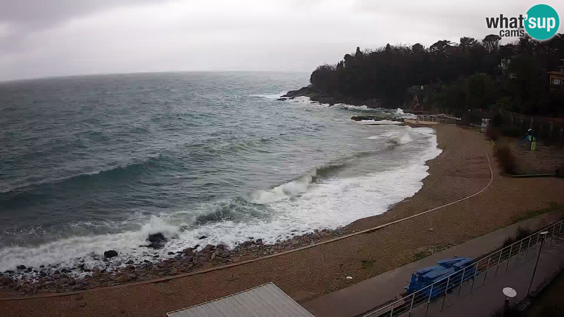 Rijeka Live webcam piscinas de playa Kantrida