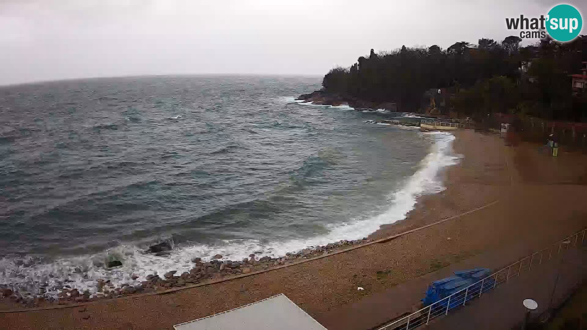 Rijeka Live webcam piscinas de playa Kantrida