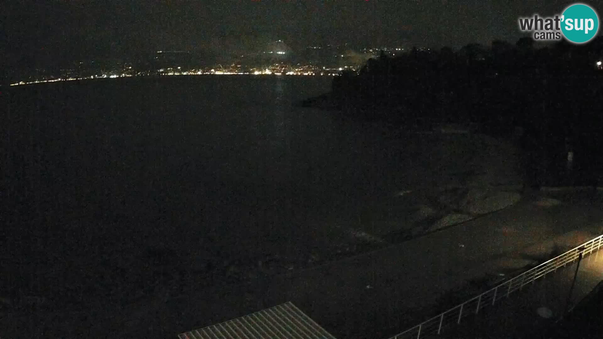 Rijeka web kamera plaža pri Bazenih Kantrida